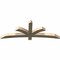 Ekena Millwork Davenport Rough Sawn Timber Gable Bracket, Douglas Fir, 72"W x 27"H x 4"D x 4"F, 9/12 Pitch GBW072X27X0404DAV00RDF - alternate 3